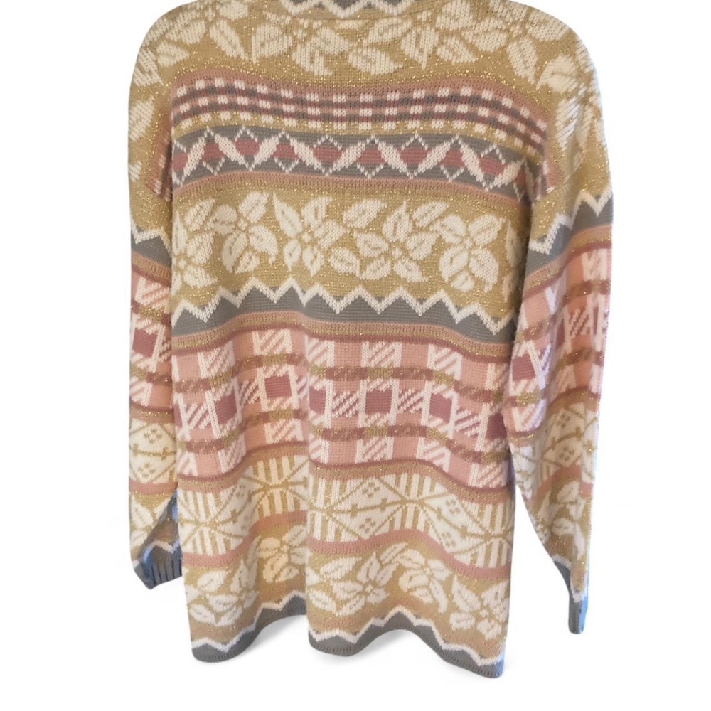 Retro Multi Color Sweater - Picture 3 of 6